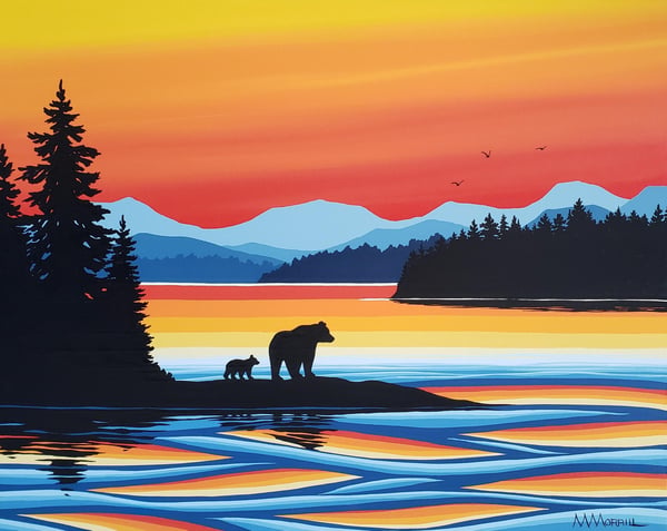 Evening Light by Monica Morrill